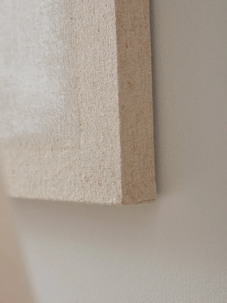 Cox & Cox Wall Art<Layered Neutral Stripe Canvas