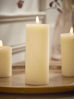 Cox & Cox Candle Holders<LED Faux Candle - Large