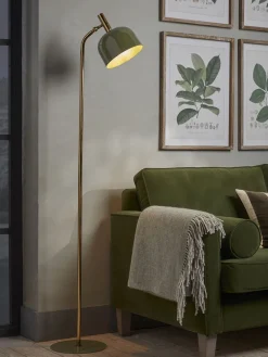 Cox & Cox Floor Lamps<Liane Floor Lamp - Khaki