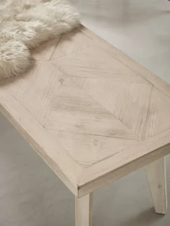 Cox & Cox Benches<Limewashed Parquet Bench