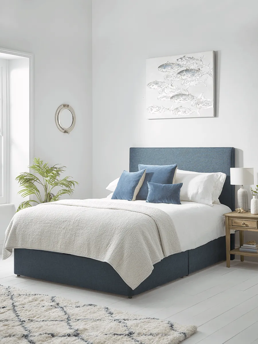 Cox & Cox Beds, Headboards & Mattresses<Lina Storage Bed Base - Navy