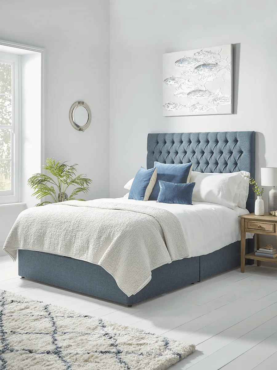 Cox & Cox Beds, Headboards & Mattresses<Lina Storage Bed Base - Navy