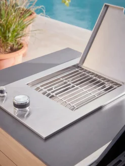 Cox & Cox Braziers & Firepits|Outdoor Cooking<Long Island BBQ & Integrated Storage Cabinet - 4 Burner