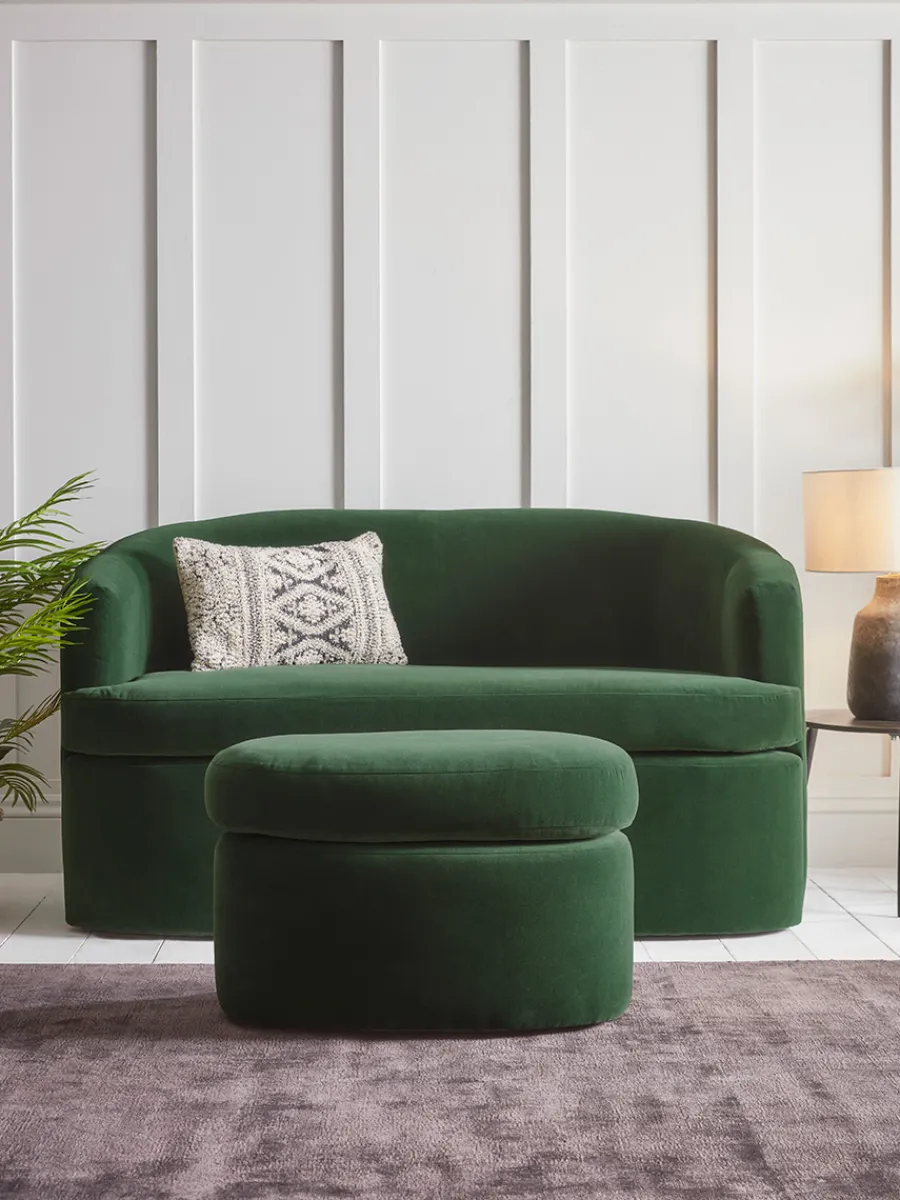 Cox & Cox Made To Order Collections|Ottomans, Footstools & Pouffes<Lulea Ottoman