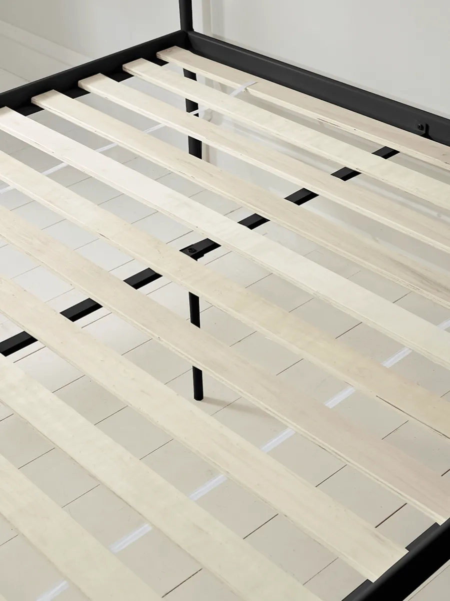 Cox & Cox Beds, Headboards & Mattresses<Luna Canopy Kingsize Bed - Black