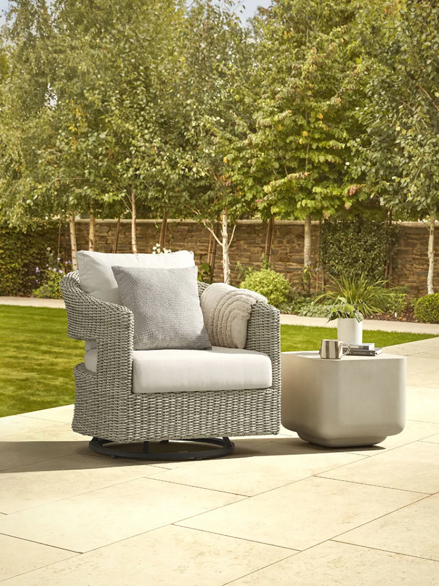 Cox & Cox Occasional Chairs<Luzern Swivel Chair