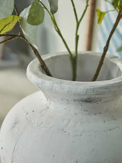 Cox & Cox Vases<Mae Aged Stone Effect Vase