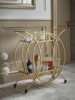 Cox & Cox Drinks Trolleys<Matera Drinks Trolley
