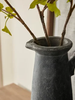 Cox & Cox Vases<Mela Aged Stone Effect Pitcher Vase