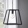 Cox & Cox Pendants<Metal Trapeze Pendant - Black