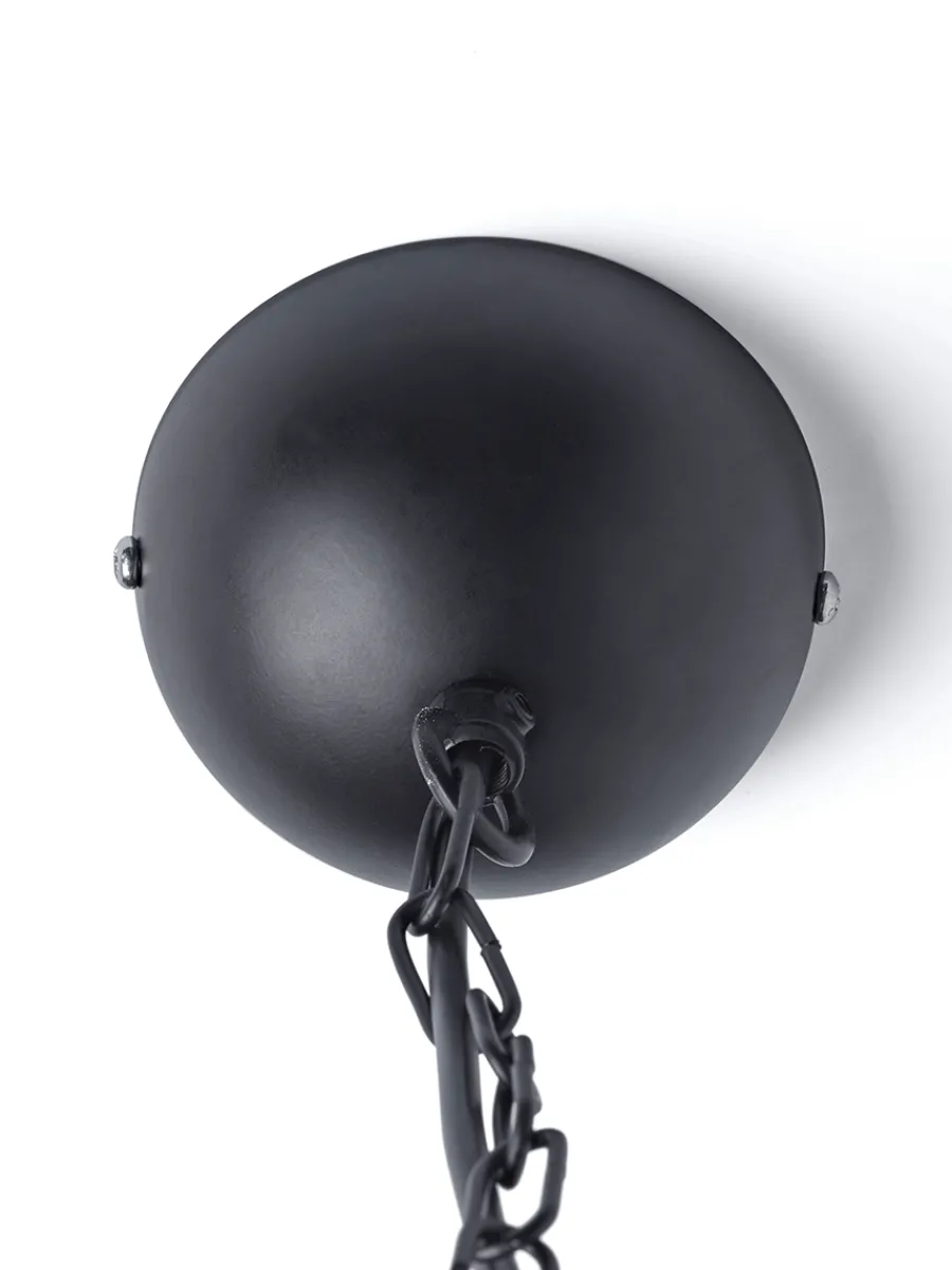 Cox & Cox Pendants<Metal Trapeze Pendant - Black