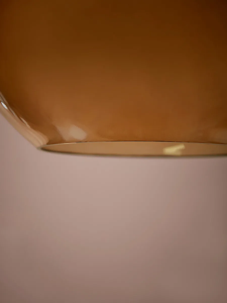 Cox & Cox Pendants<Mia Pendant - Amber Glass