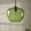 Cox & Cox Pendants<Mia Pendant - Green Glass
