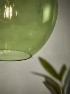 Cox & Cox Pendants<Mia Pendant - Green Glass