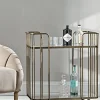 Cox & Cox Drinks Trolleys<Mirrored Drinks Trolley
