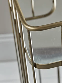 Cox & Cox Drinks Trolleys<Mirrored Drinks Trolley