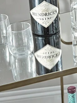 Cox & Cox Drinks Trolleys<Mirrored Drinks Trolley