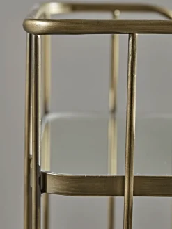 Cox & Cox Drinks Trolleys<Mirrored Drinks Trolley