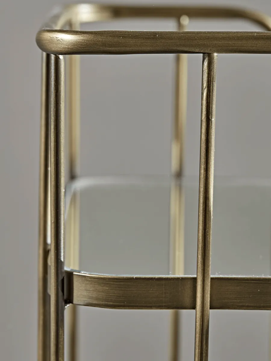 Cox & Cox Drinks Trolleys<Mirrored Drinks Trolley