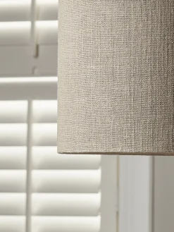 Cox & Cox Shades<Natural Linen Textured Shade
