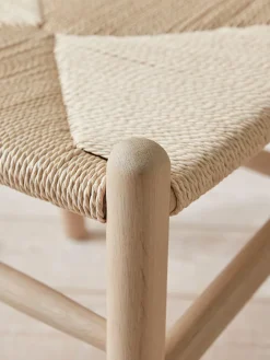 Cox & Cox Dining Chairs<Oak Bow Back Dining Chair