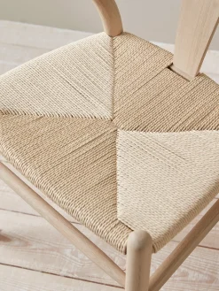 Cox & Cox Dining Chairs<Oak Bow Back Dining Chair