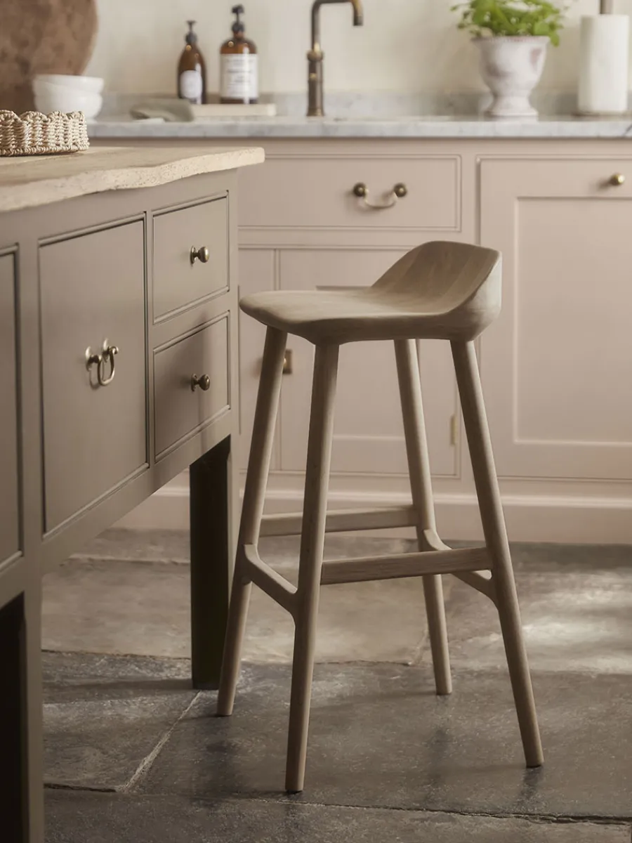 Cox & Cox Stools<Oak Counter Stool
