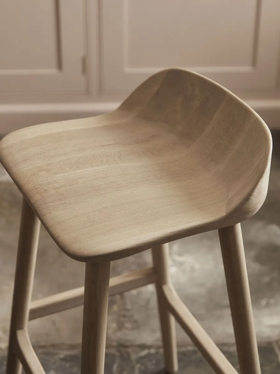 Cox & Cox Stools<Oak Counter Stool