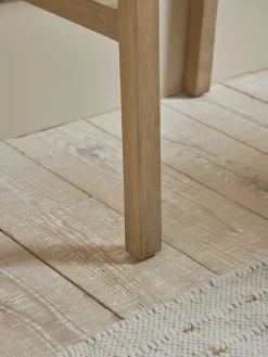 Cox & Cox Console Tables<Oak Crescent Console Table