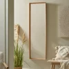 Cox & Cox Wall Mirrors<Oak Deep Framed Mirror - Full Length