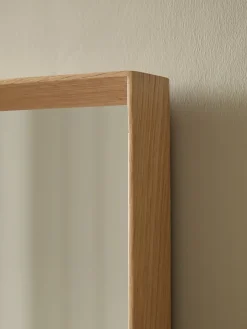 Cox & Cox Wall Mirrors<Oak Deep Framed Mirror - Full Length