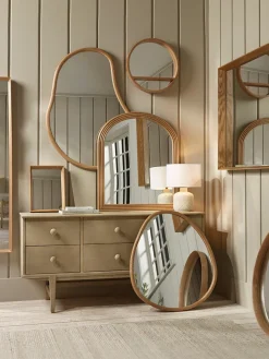 Cox & Cox Wall Mirrors<Oak Deep Framed Mirror - Full Length