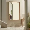 Cox & Cox Full Length Mirrors<Oak Deep Framed Mirror - Oversized