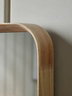 Cox & Cox Wall Mirrors<Oak Deep Framed Mirror - Squoval