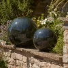 Cox & Cox Decorative Outdoors<Olive Glazed Orb