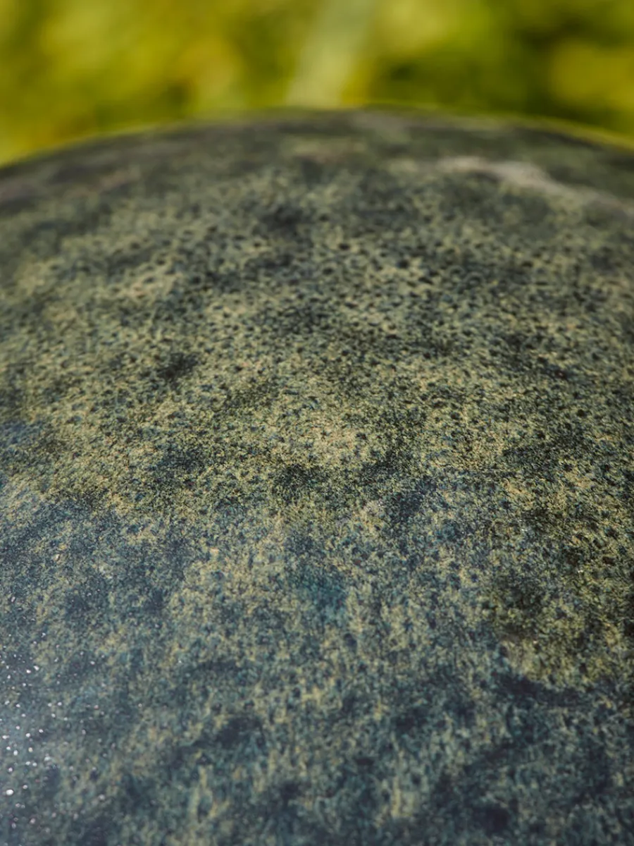 Cox & Cox Decorative Outdoors<Olive Glazed Orb