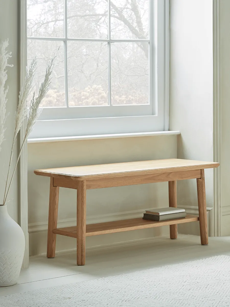 Cox & Cox Benches<Oslo Oak Hallway Bench