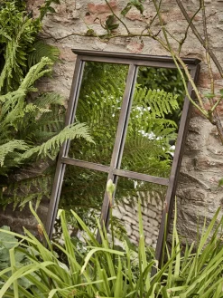 Cox & Cox Outdoor Garden Mirrors|Outdoor Garden Mirrors<Outdoor Antiqued Window Mirror