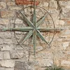 Cox & Cox Decorative Outdoors<Outdoor Distressed Compass
