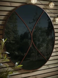 Cox & Cox Outdoor Garden Mirrors|Outdoor Garden Mirrors<Outdoor Geometric Wall Mirror