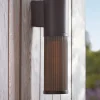 Cox & Cox Wall Lights<Outdoor Round Ribbed Wall Light