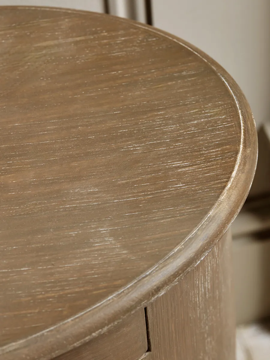 Cox & Cox Bedside Tables|Bedside Tables<Oval Bedside Table