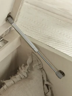 Cox & Cox Ottomans, Footstools & Pouffes<Oversized French Stripe Storage Ottoman