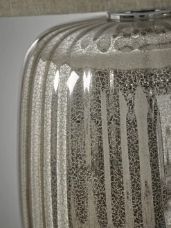 Cox & Cox Table Lamps<Oversized Mercuried Glass Table Lamp
