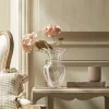 Cox & Cox Vases<Painterly Stripe Petal Vase - Blush