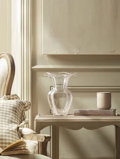 Cox & Cox Vases<Painterly Stripe Petal Vase - Blush