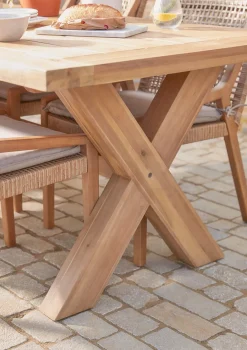 Cox & Cox Outdoor Dining Tables & Chairs<Positano Cross Legged Dining Table