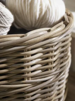 Cox & Cox Bags & Baskets<Rattan Handled Storage Basket