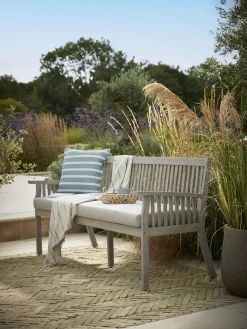 Cox & Cox Benches & Chairs<Ravenna Bench - Grey