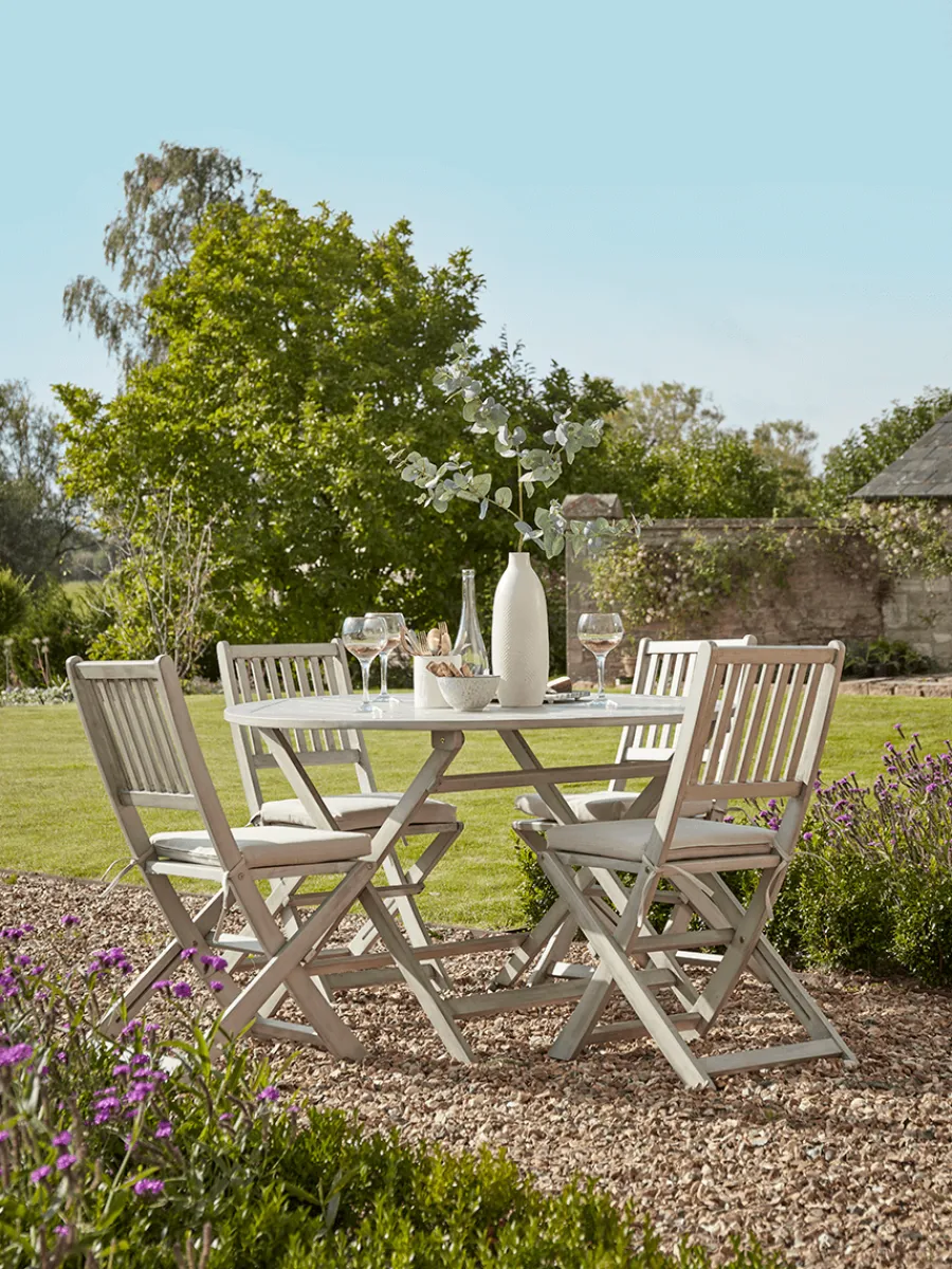 Cox & Cox Bistro Sets<Ravenna Bistro Set - Grey